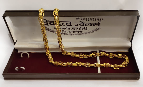 Gold Chain with 916 Hallmark- Design by Pramod Parmar- D.S. Designs - Image 5