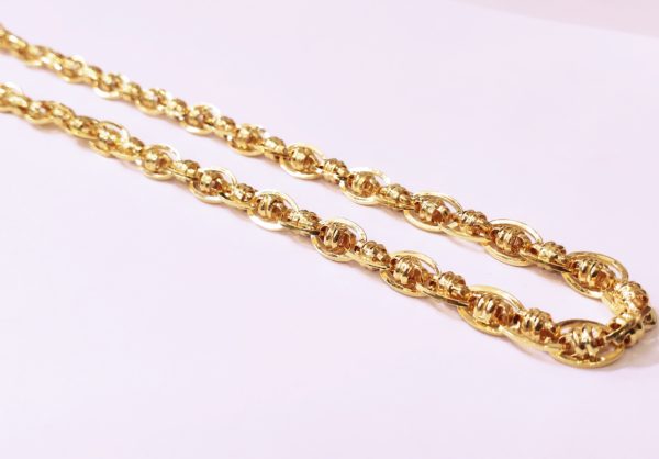 Gold Chain with 916 Hallmark- Design by Pramod Parmar- D.S. Designs