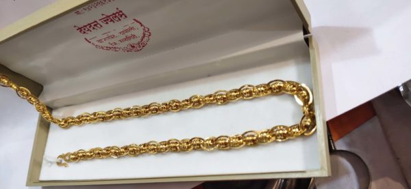 Gold Chain with 916 Hallmark- Design by Pramod Parmar- D.S. Designs - Image 6